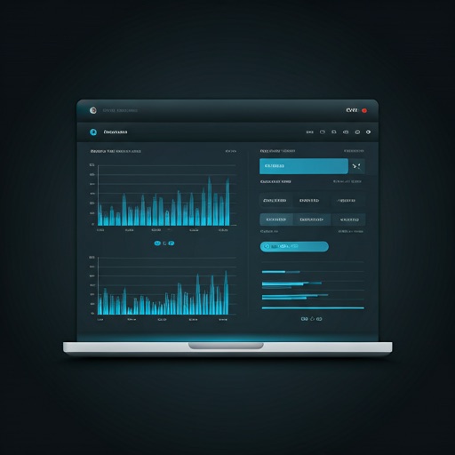 Dark software dashboard preview
